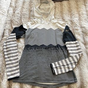 Patterned Nike Dri-Fit Fleece Top